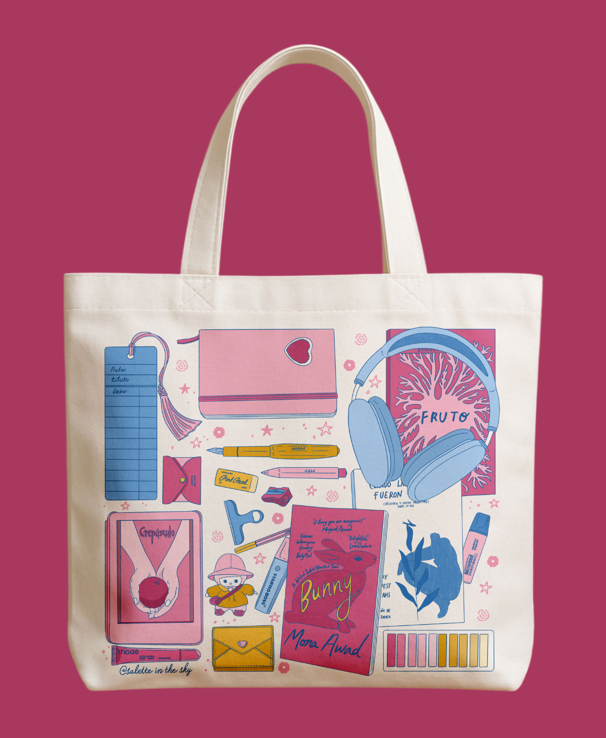Tote bag + postal
